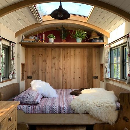 Rushford Shepherd'S Hut Newton Abbot Exterior foto
